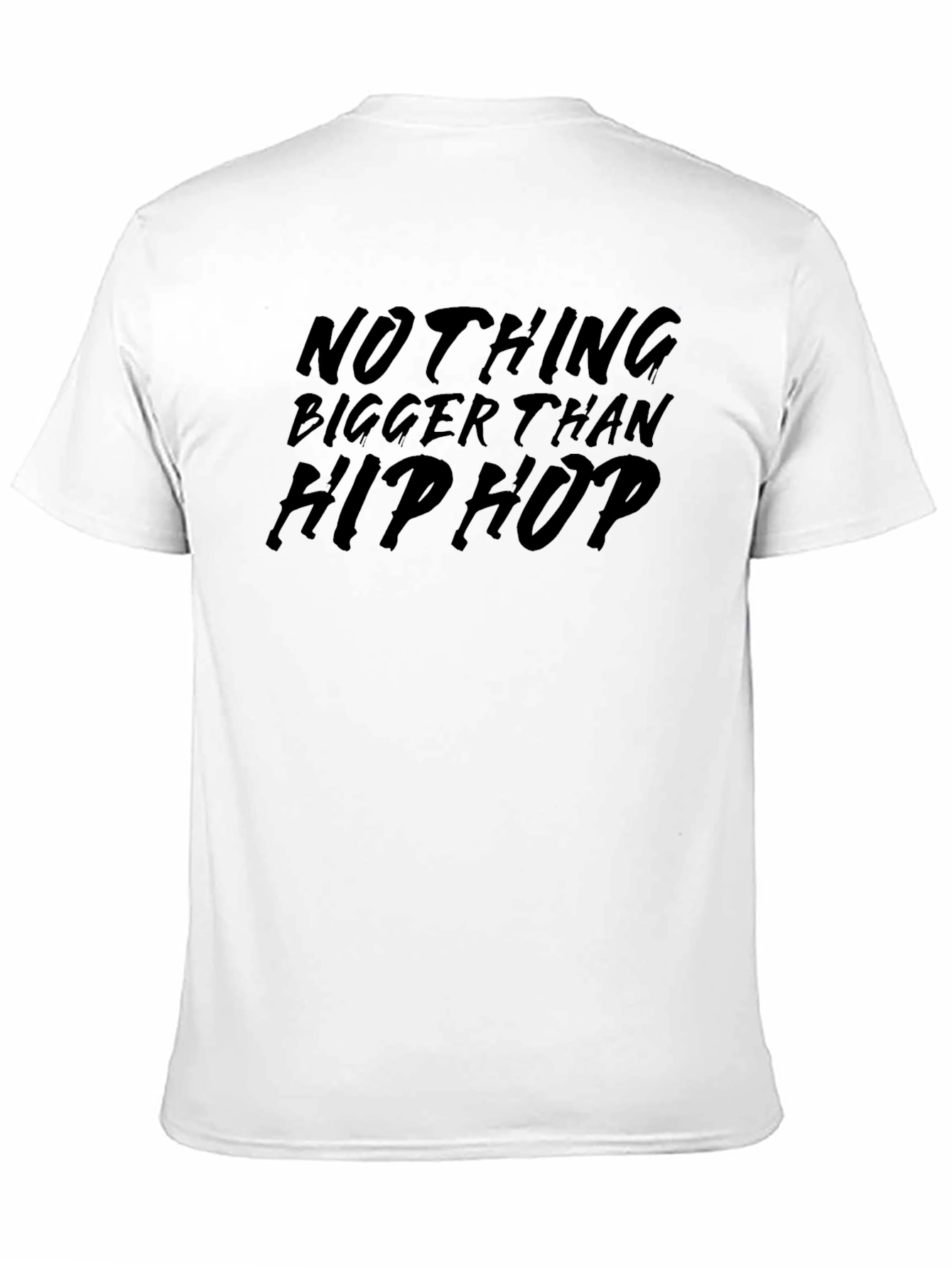 Nothing Bigger Than Hip Hop Black Tee