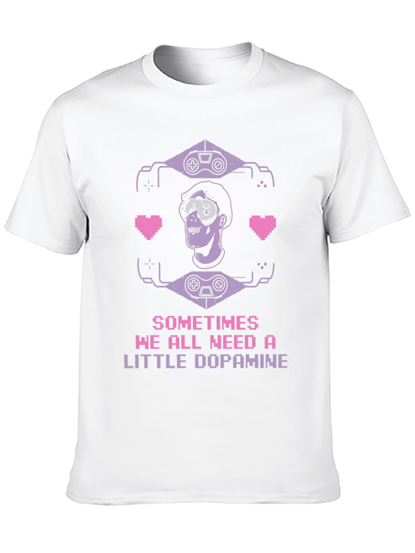 Gamer Dopamine T-Shirt Pixel Art Tee