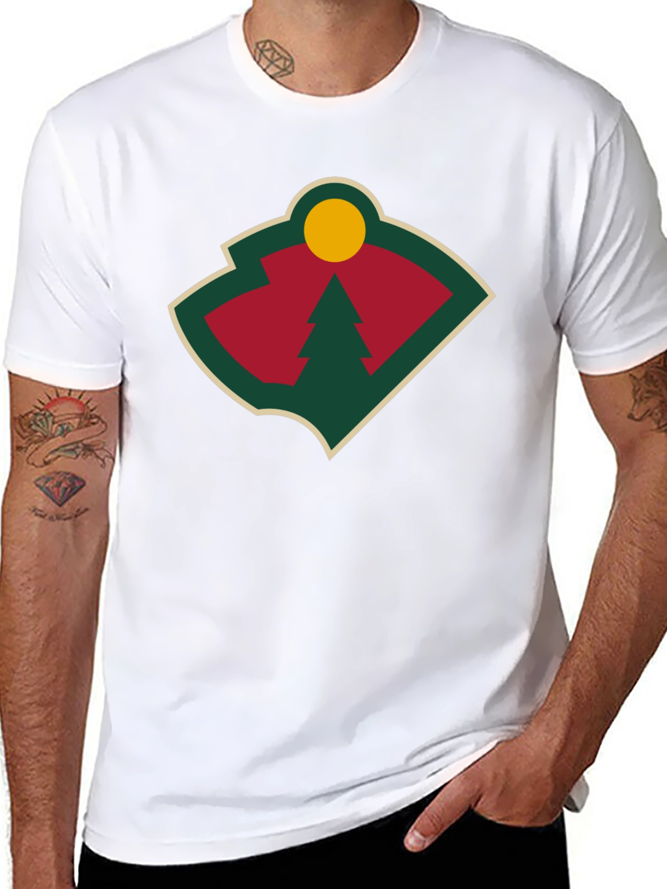 Wild Hockey Graphic Tee - MN Wild Fan Shirt