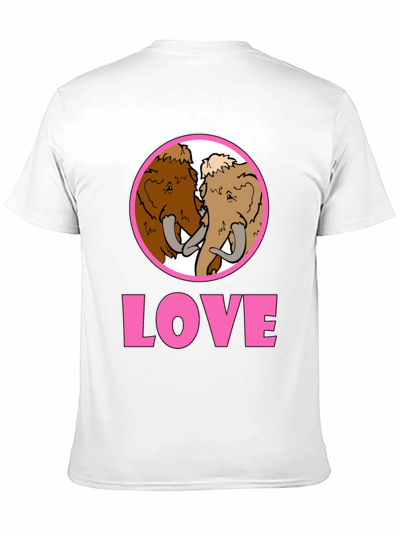 Mammoth Love T-Shirt - Black Cotton Tee