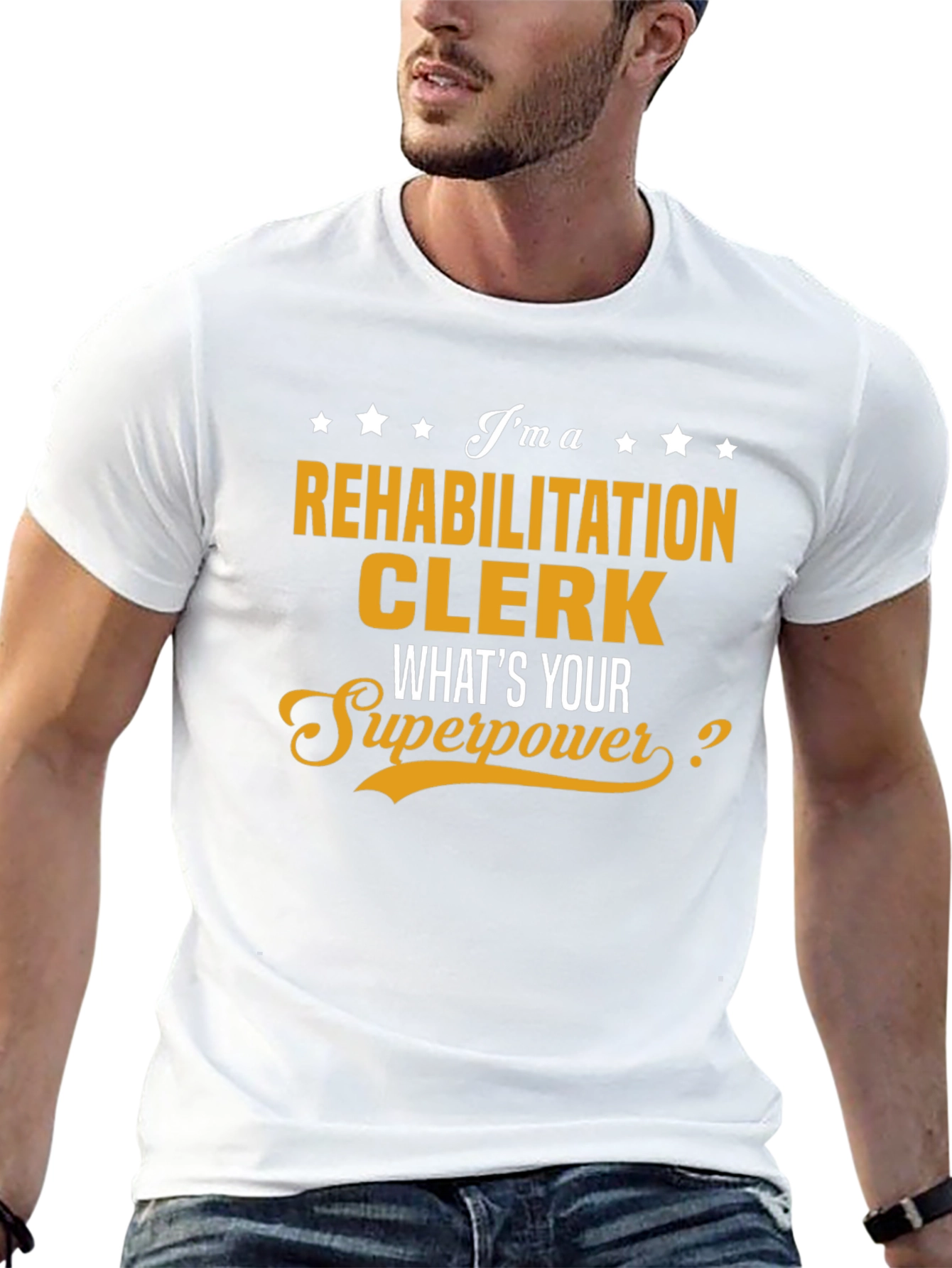Rehabilitation Clerk Superpower T-Shirt