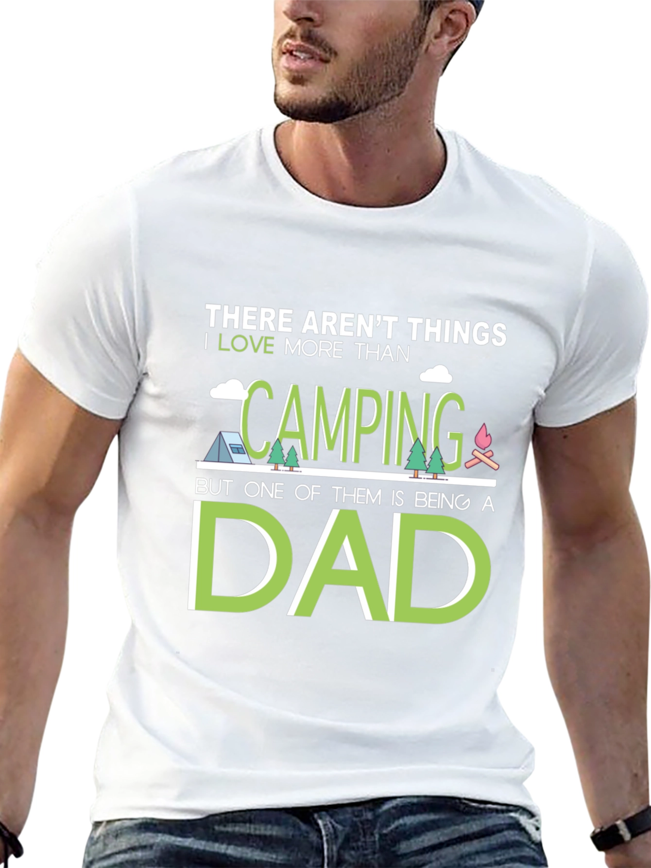 Camping Dad T-Shirt