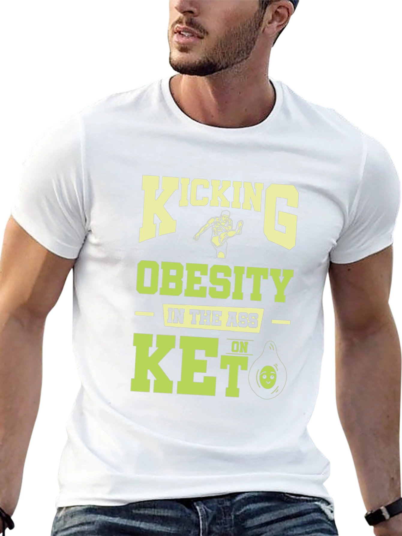 Kicking Obesity in the Ass Keto T-Shirt