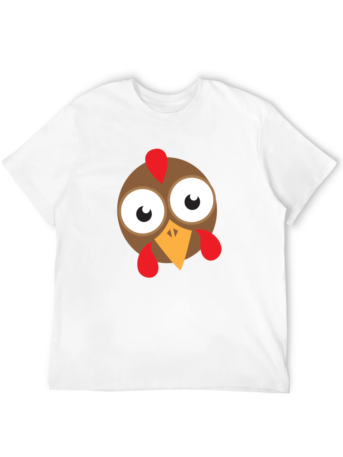 Funny Cartoon Turkey Thanksgiving T-Shirt