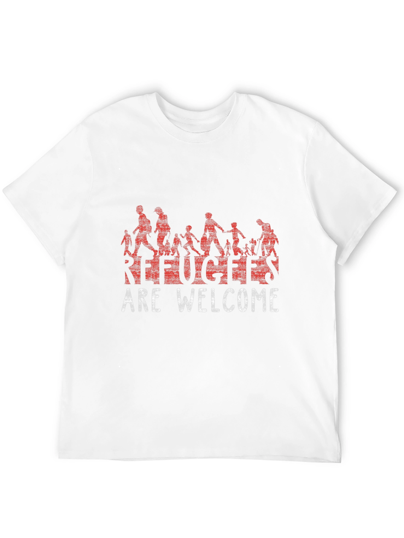 Refugees Are Welcome Graphic T-Shirt