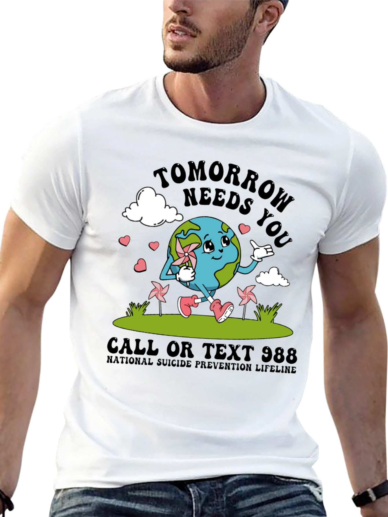 Tomorrow Needs You T-Shirt - Suicide Prevention