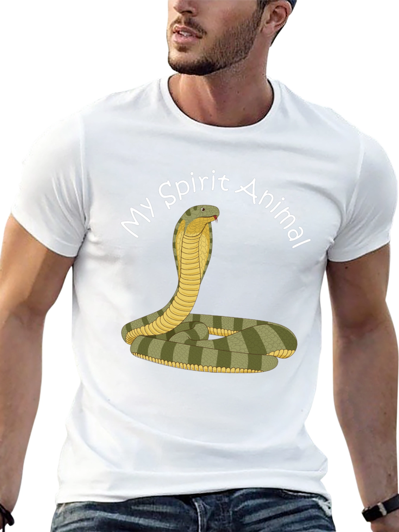 My Spirit Animal Snake Tee - Cobra Design