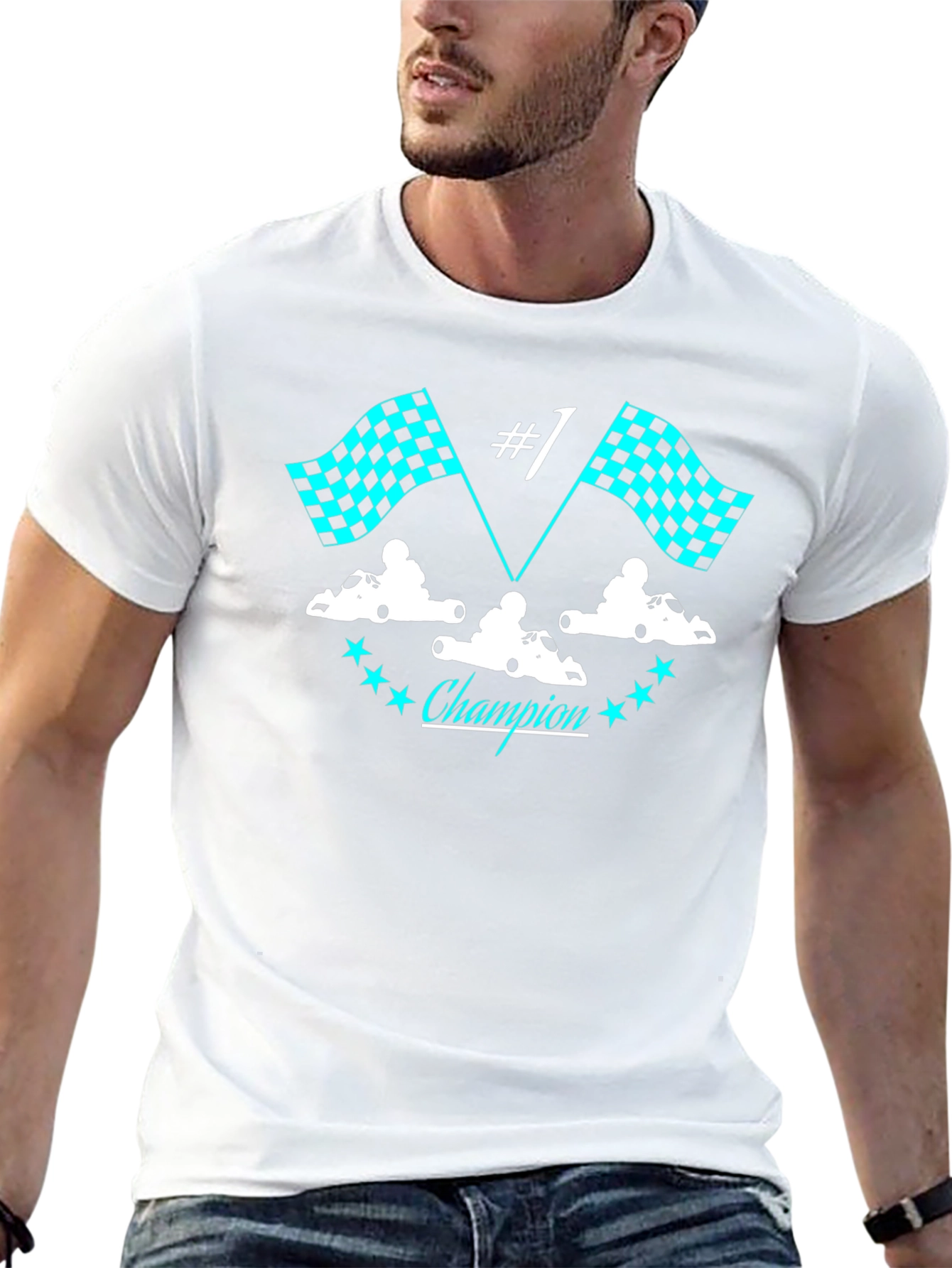 Champion #1 Racing Kart T-Shirt