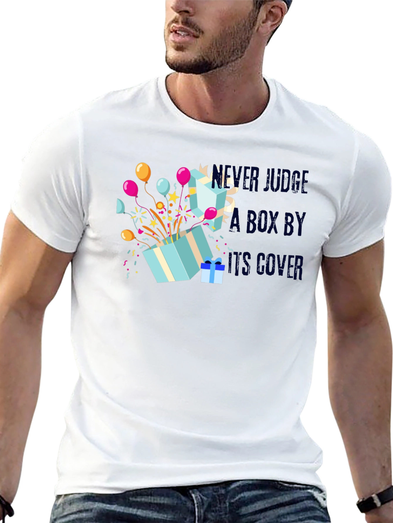 Never Judge A Box By Its Cover T-Shirt