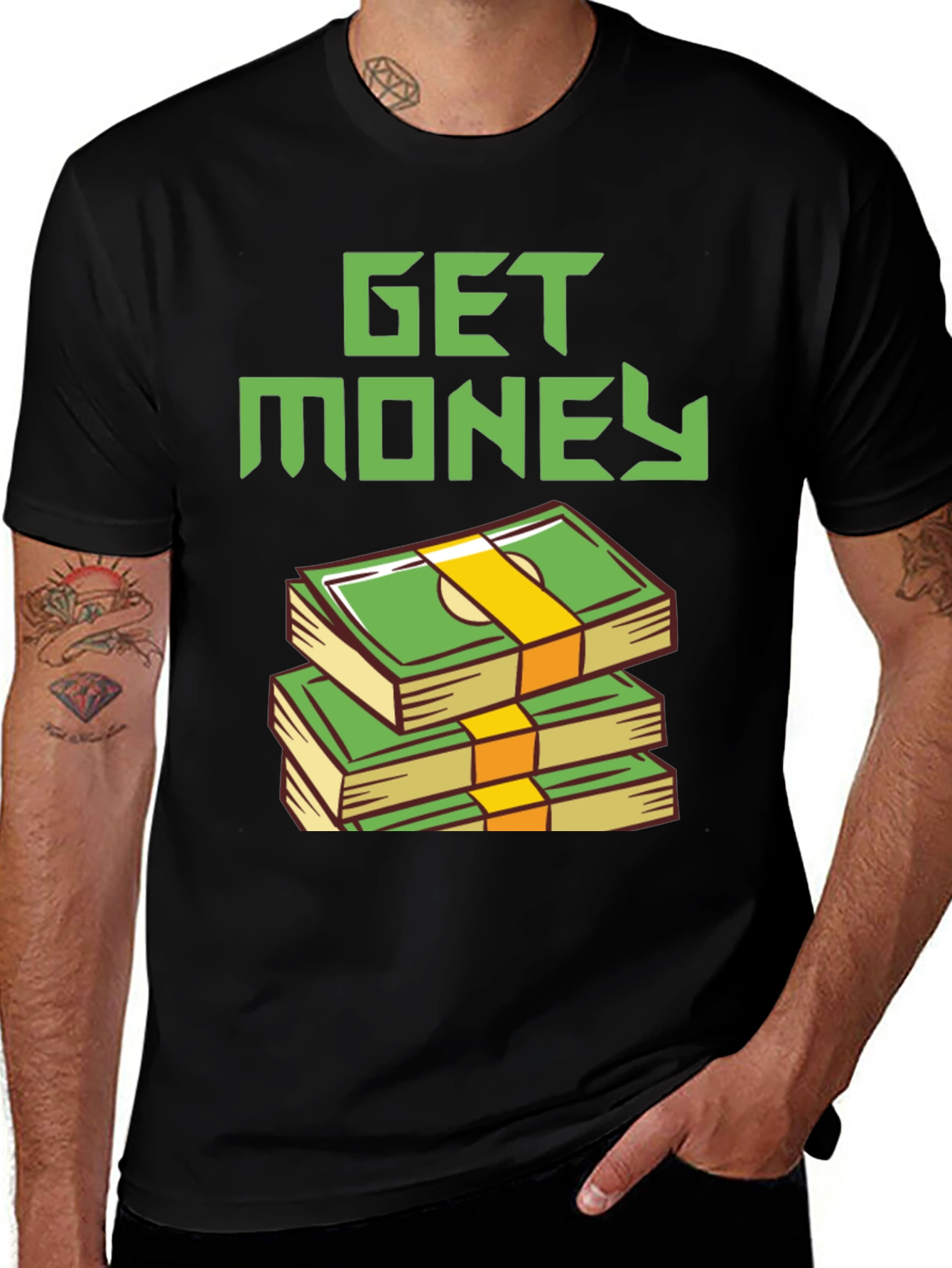 Get Money Graphic T-Shirt
