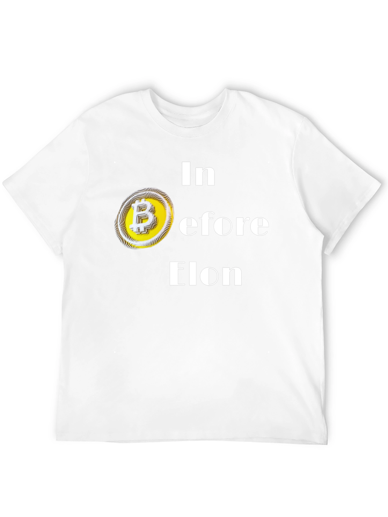 In Before Elon Bitcoin T-Shirt