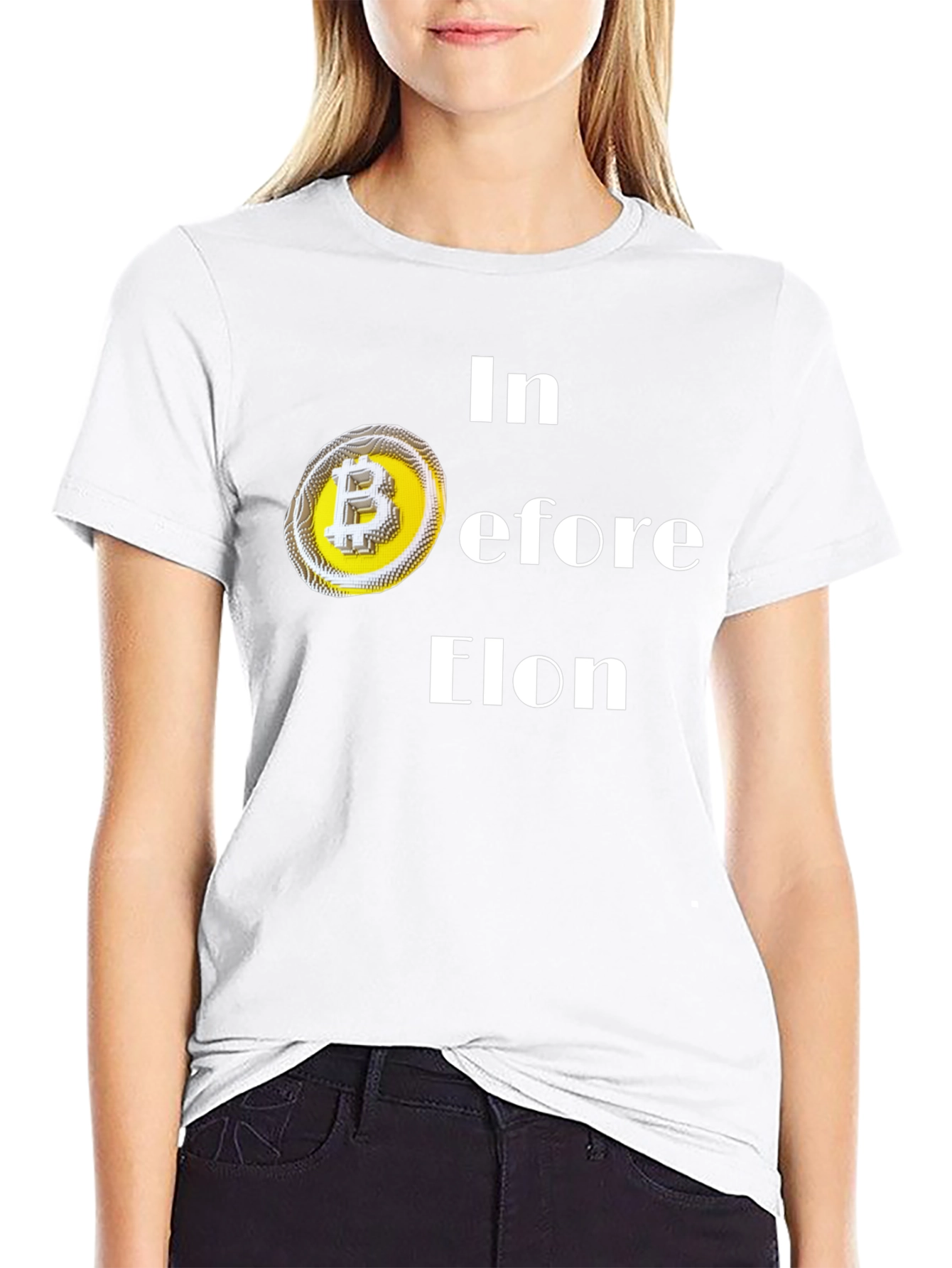 In Before Elon Bitcoin T-Shirt