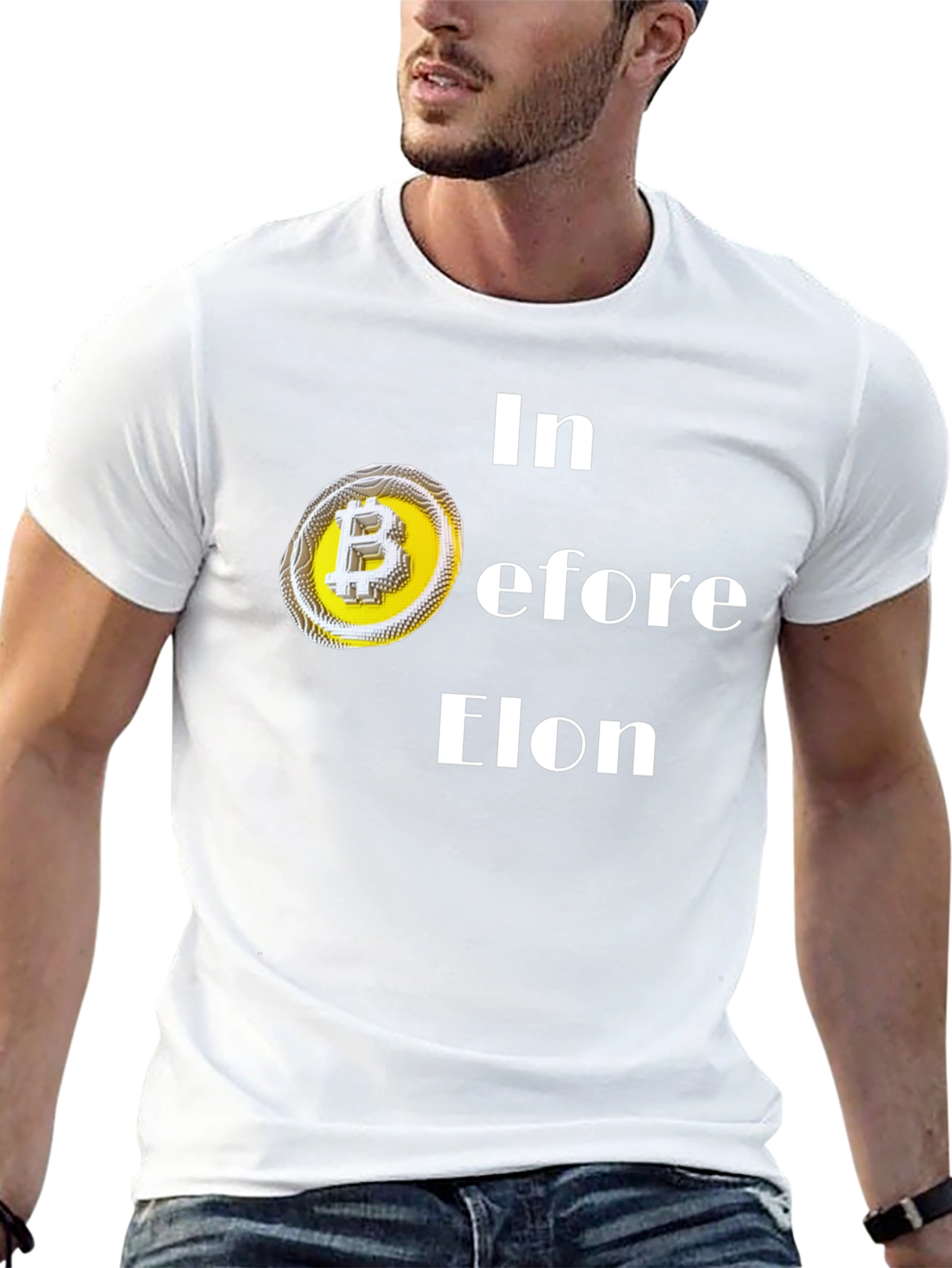 In Before Elon Bitcoin T-Shirt