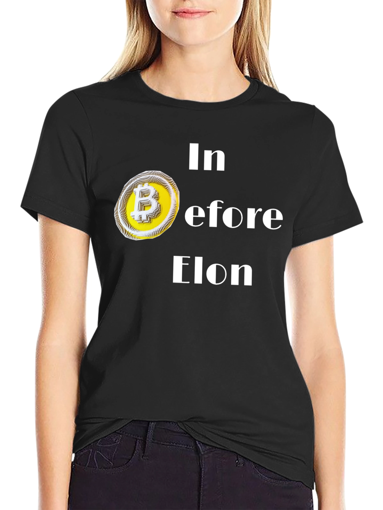 In Before Elon Bitcoin T-Shirt