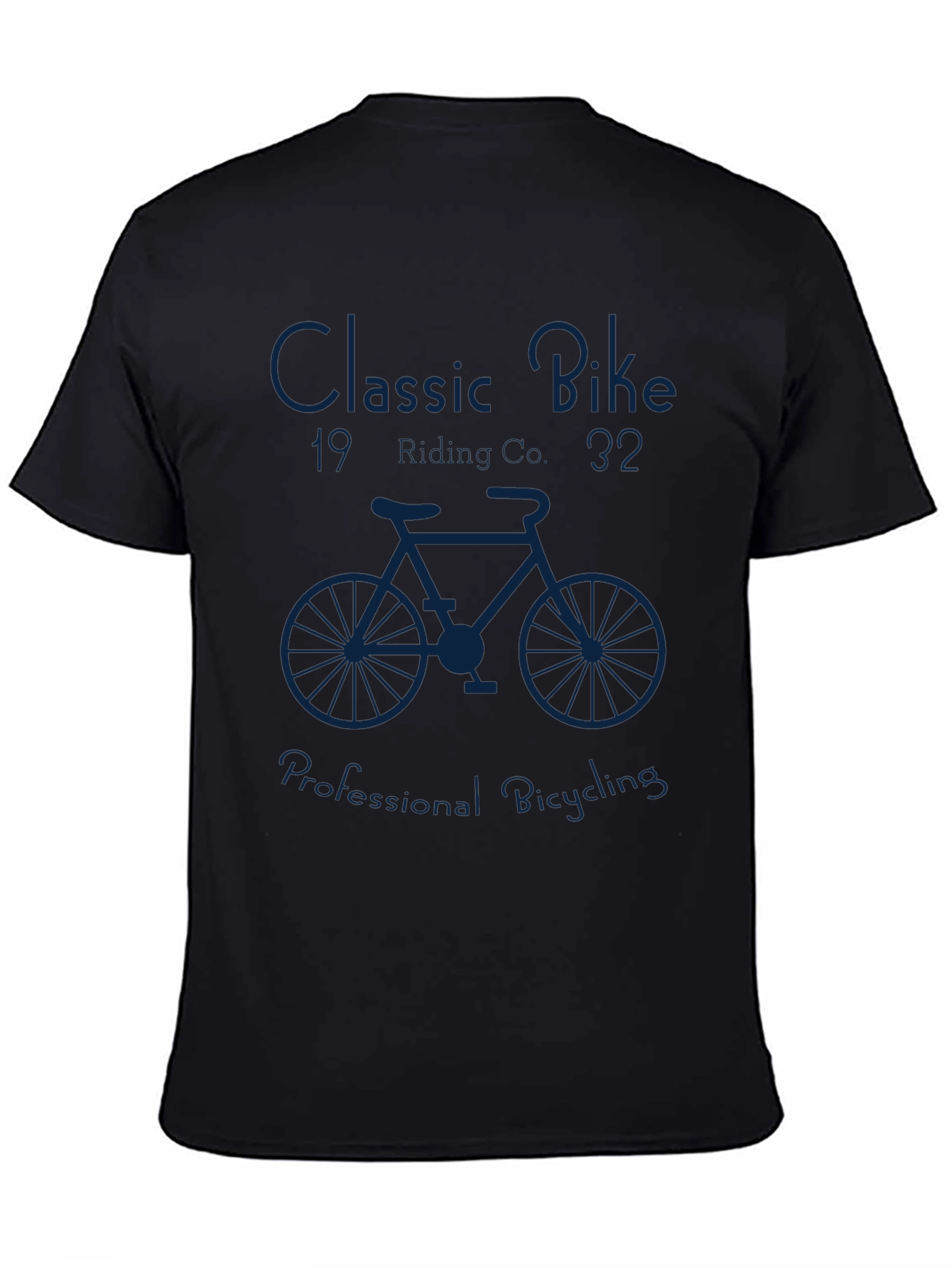 Classic Bike Graphic Tee - Retro Style Bicycling T-Shirt