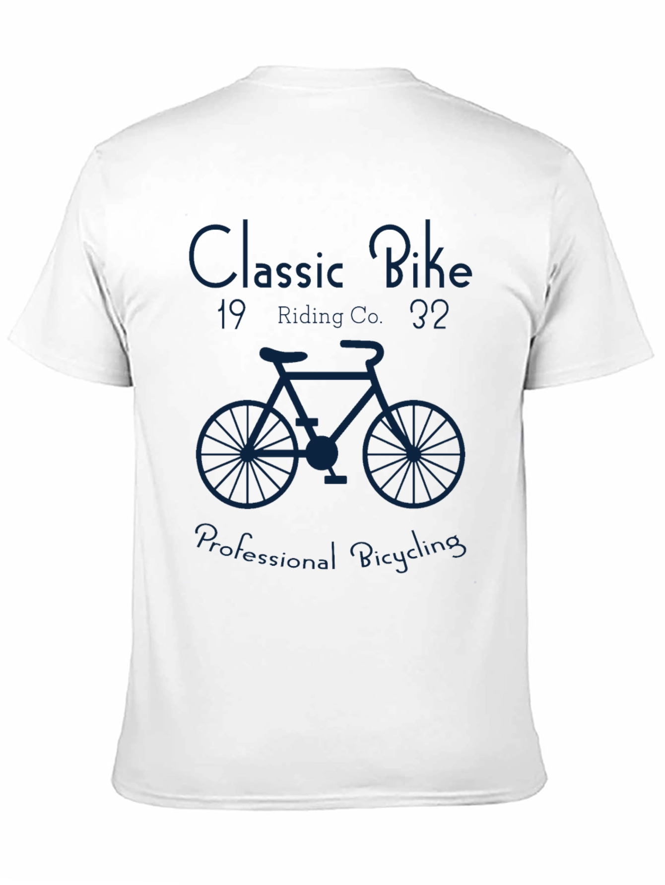 Classic Bike Graphic Tee - Retro Style Bicycling T-Shirt