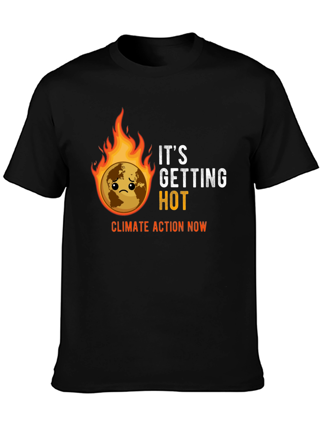 Climate Action Now T-Shirt: Save the Planet
