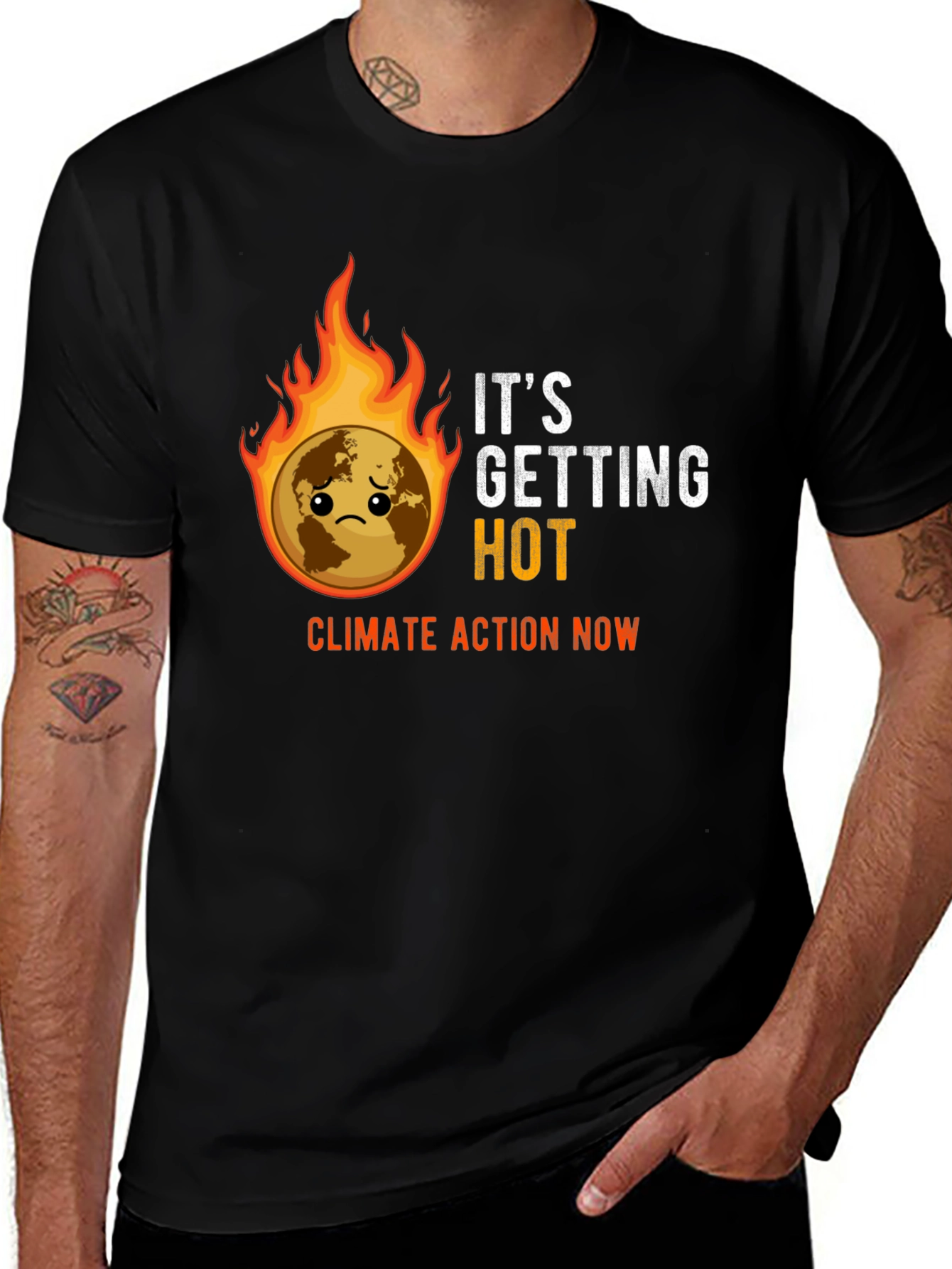 Climate Action Now T-Shirt: Save the Planet