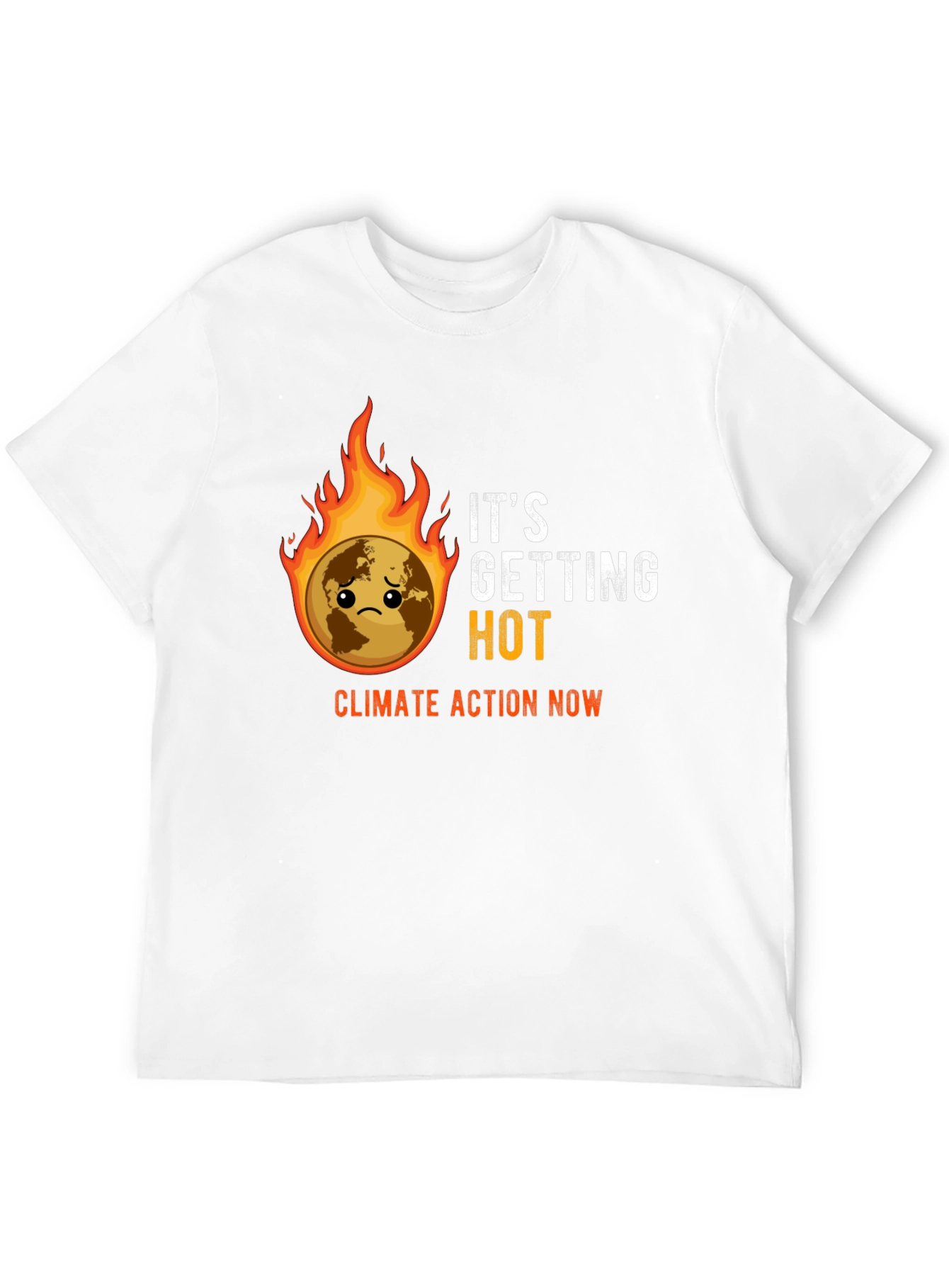 Climate Action Now T-Shirt: Save the Planet