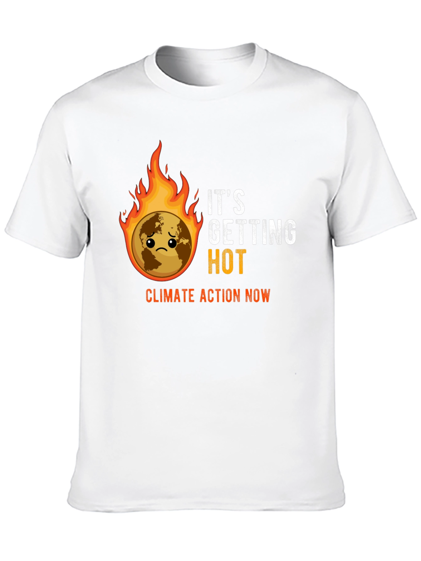 Climate Action Now T-Shirt: Save the Planet