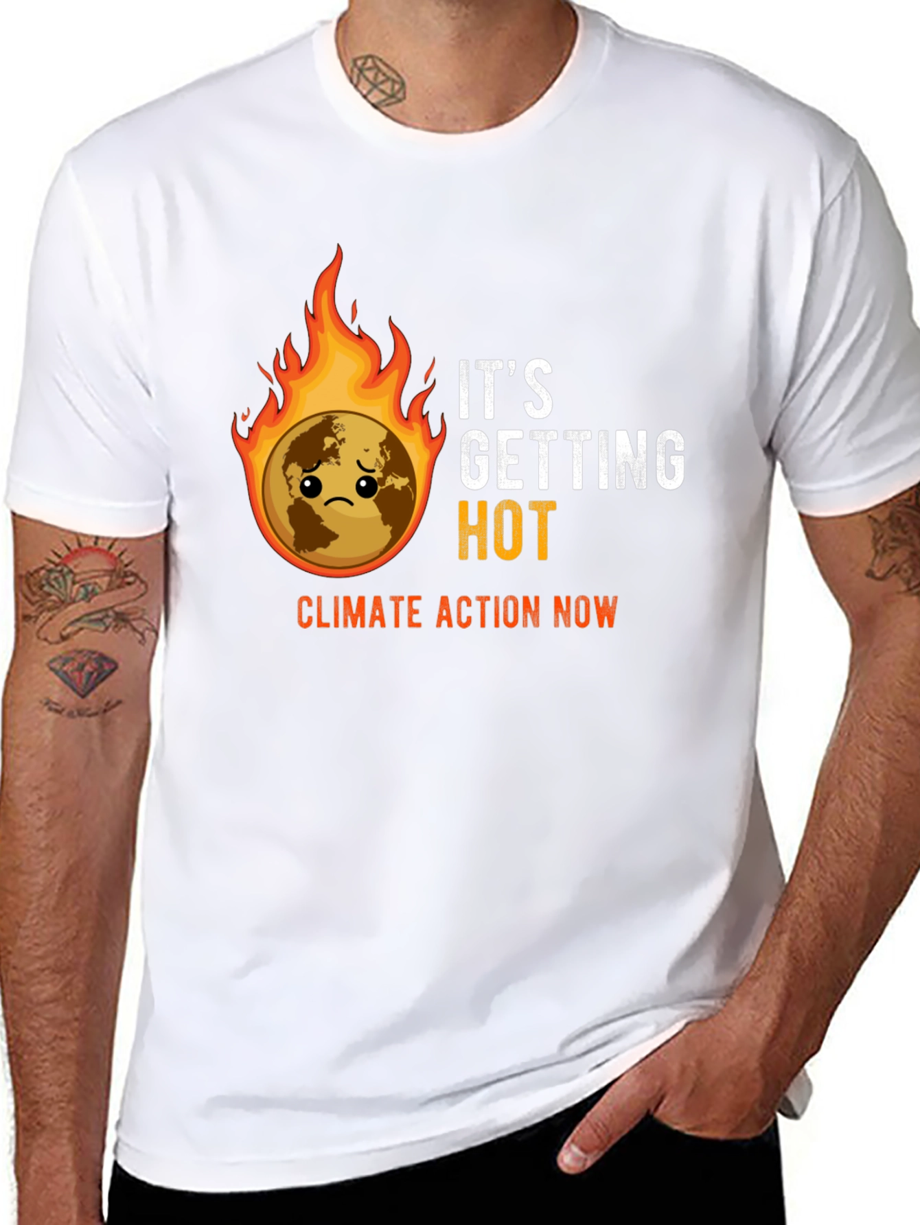 Climate Action Now T-Shirt: Save the Planet