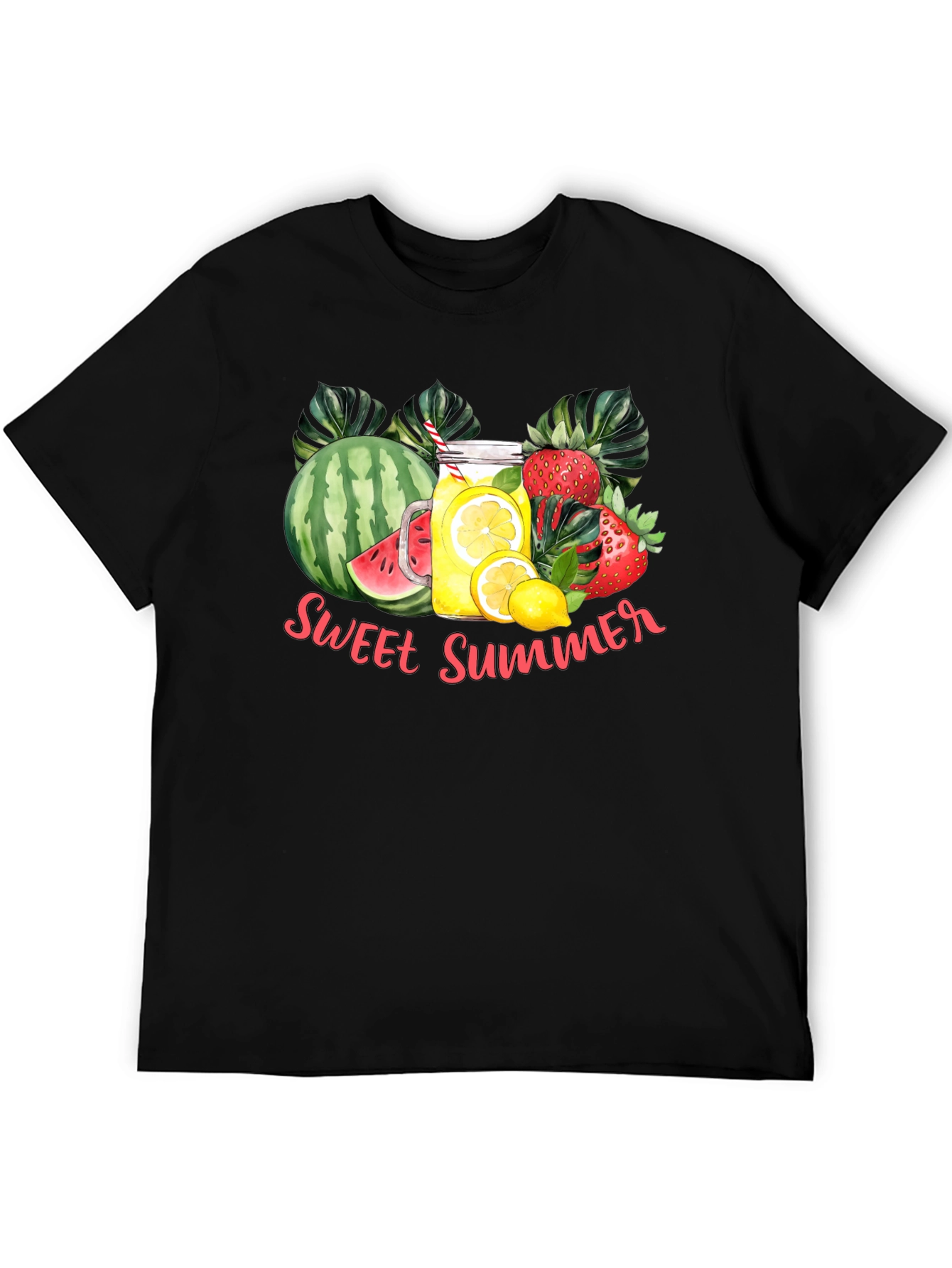 Sweet Summer T-Shirt - Fruit & Lemonade Design