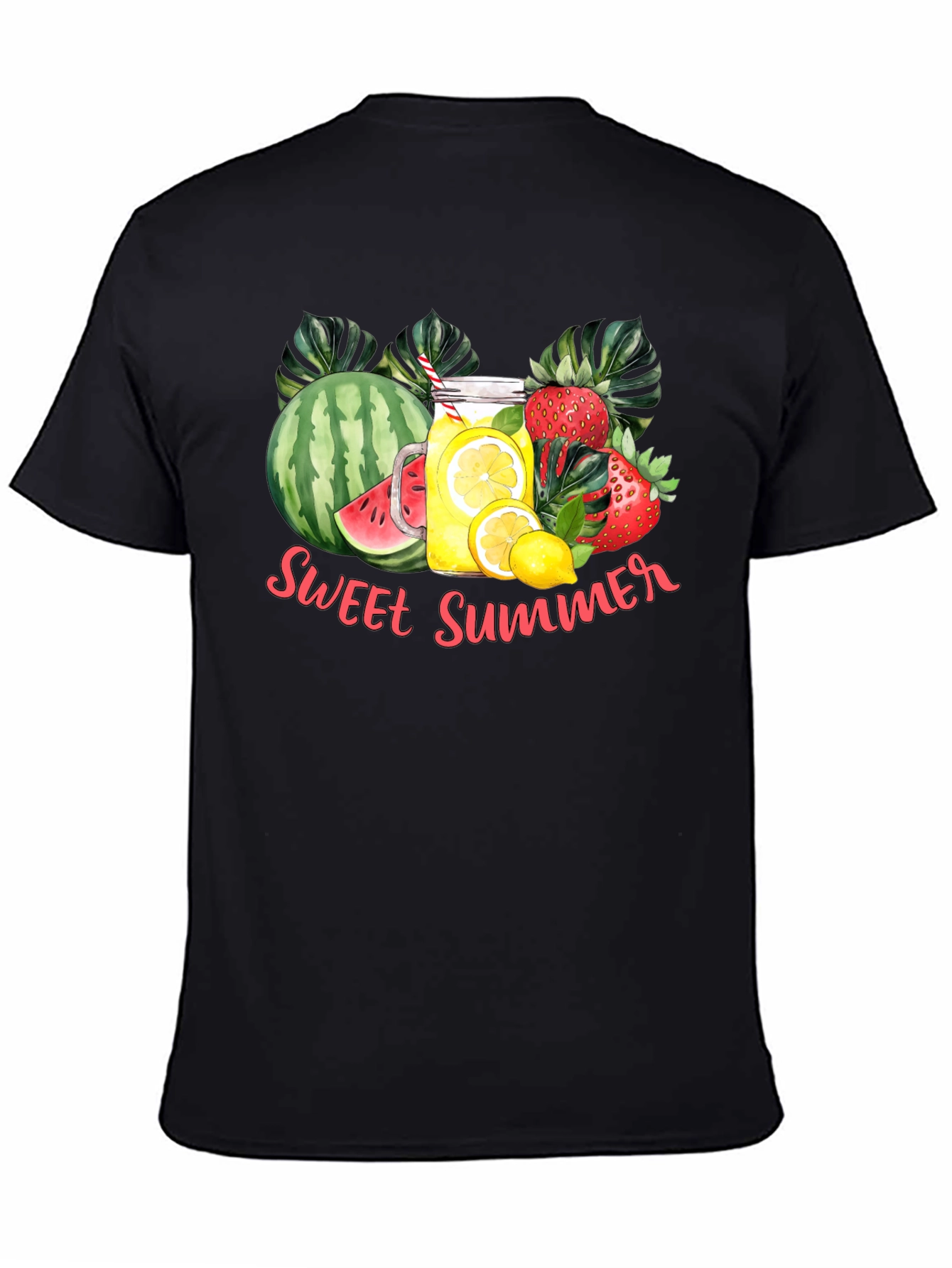 Sweet Summer T-Shirt - Fruit & Lemonade Design