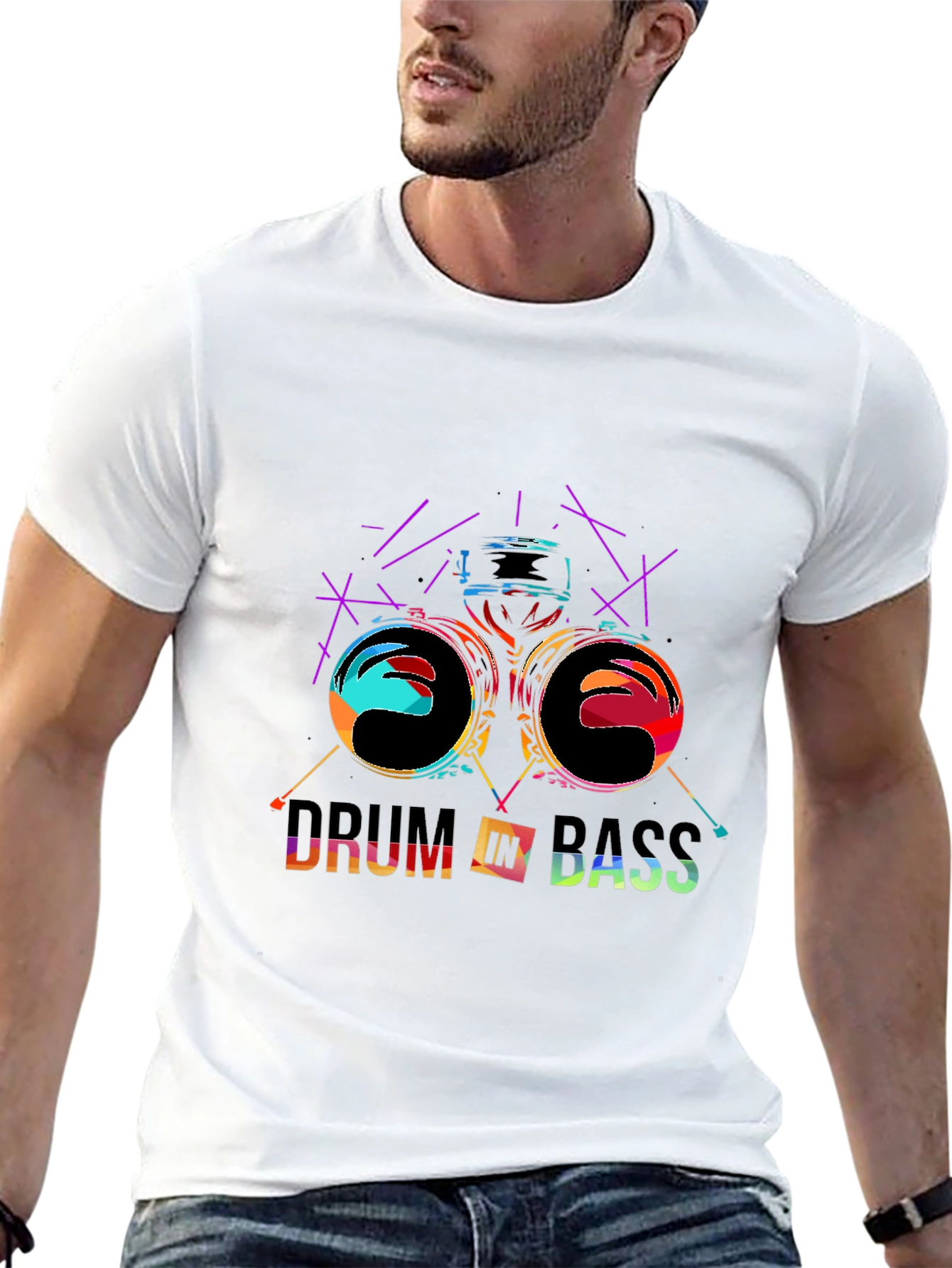 Drum in Bass Graphic T-Shirt