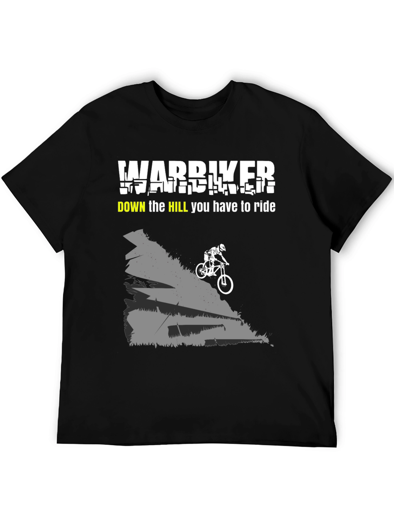Warbiker Downhill Ride T-Shirt - Mountain Biking Tee