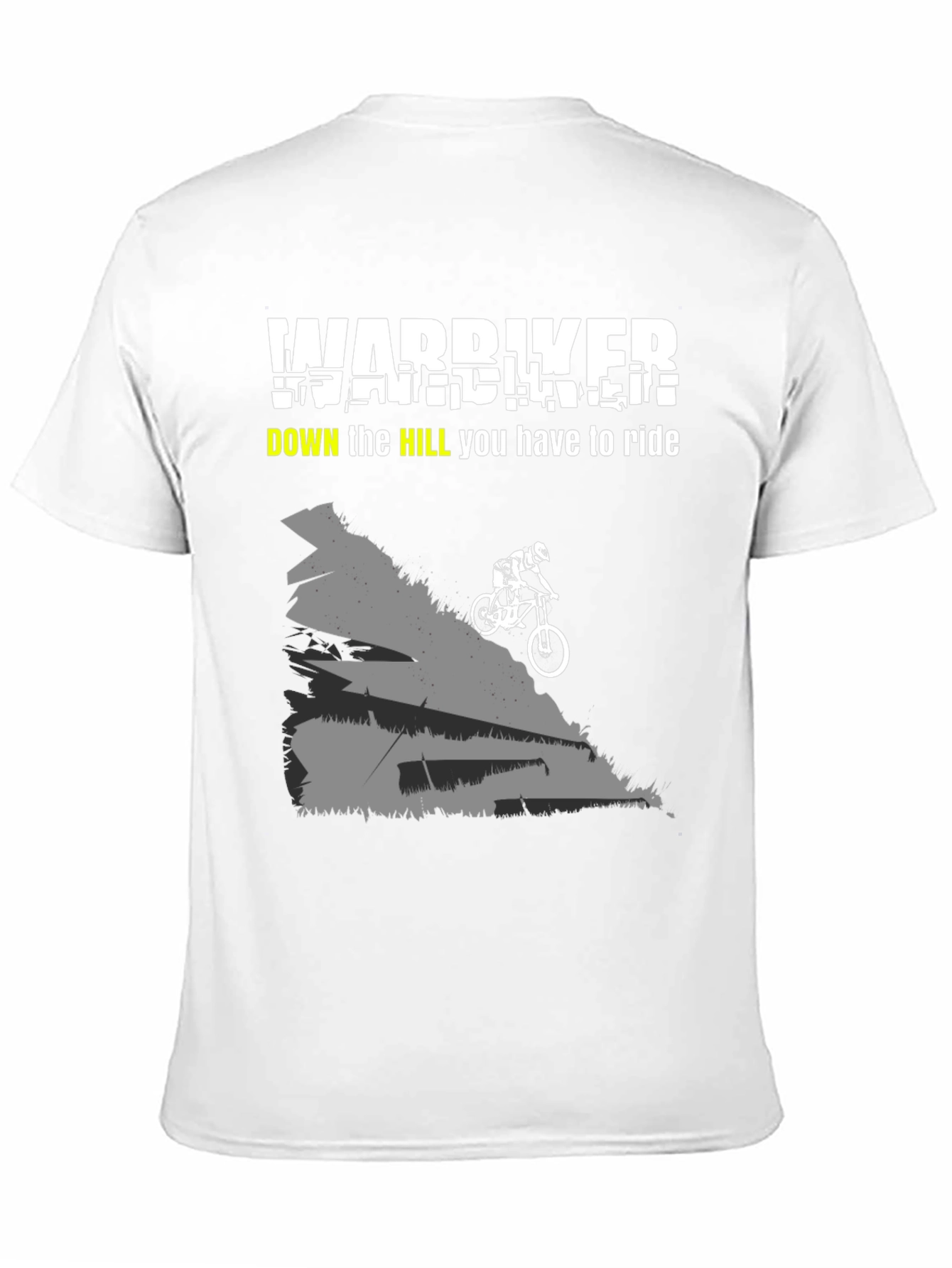 Warbiker Downhill Ride T-Shirt - Mountain Biking Tee