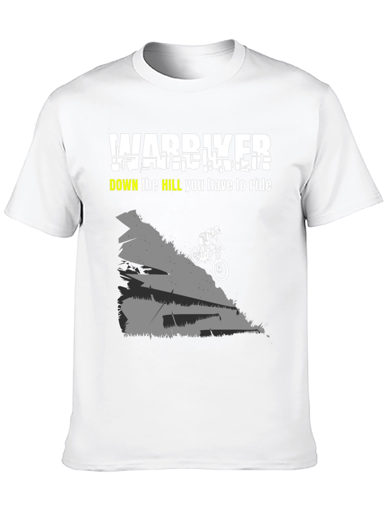 Warbiker Downhill Ride T-Shirt - Mountain Biking Tee
