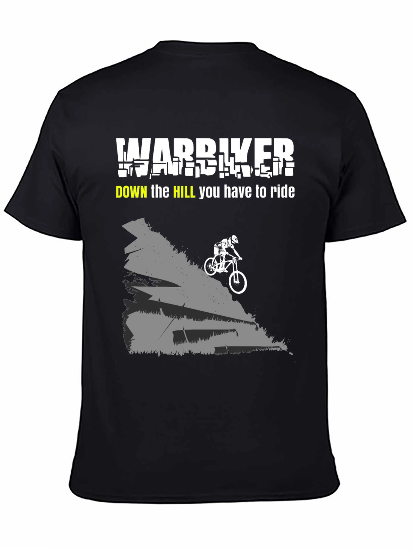 Warbiker Downhill Ride T-Shirt - Mountain Biking Tee
