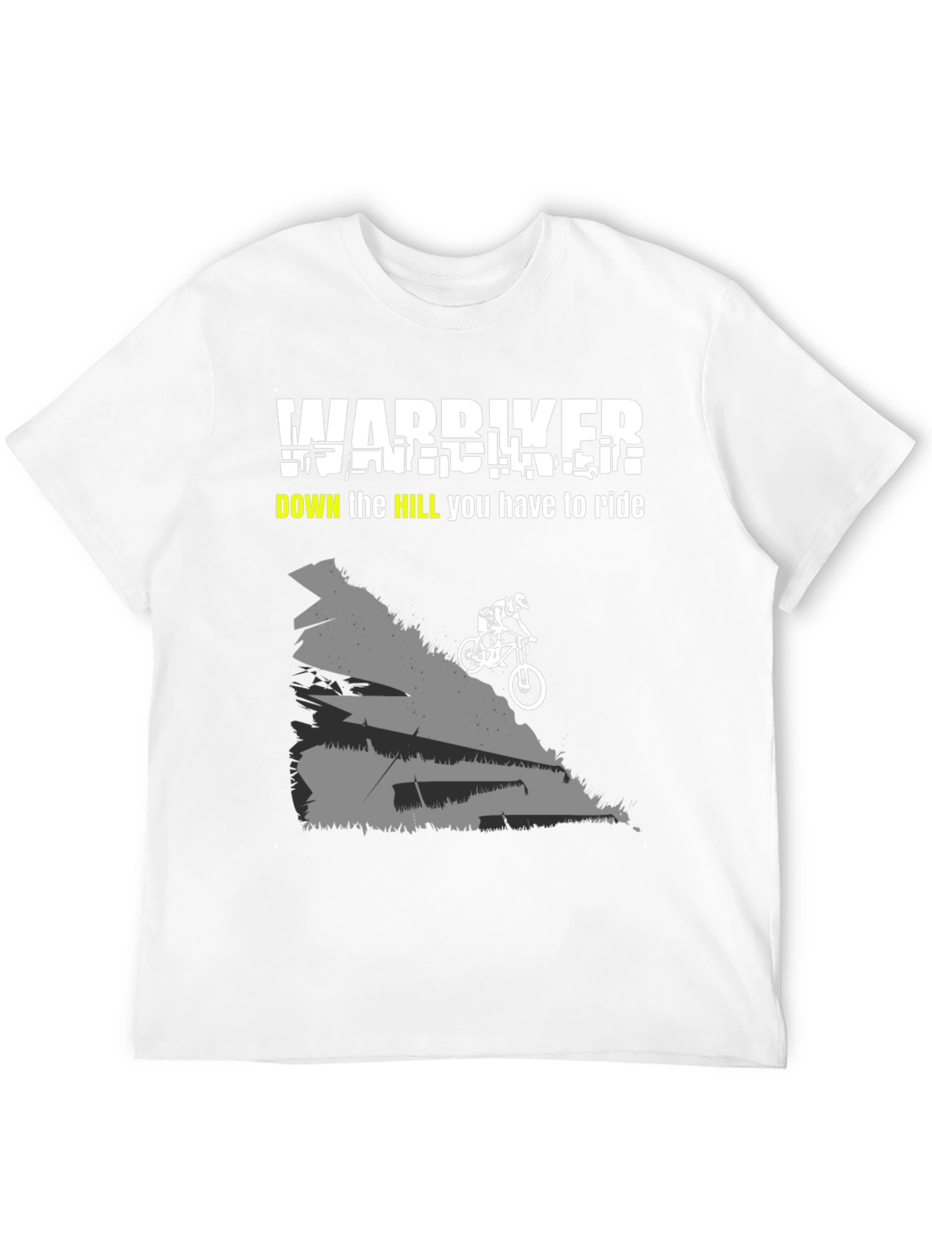 Warbiker Downhill Ride T-Shirt - Mountain Biking Tee