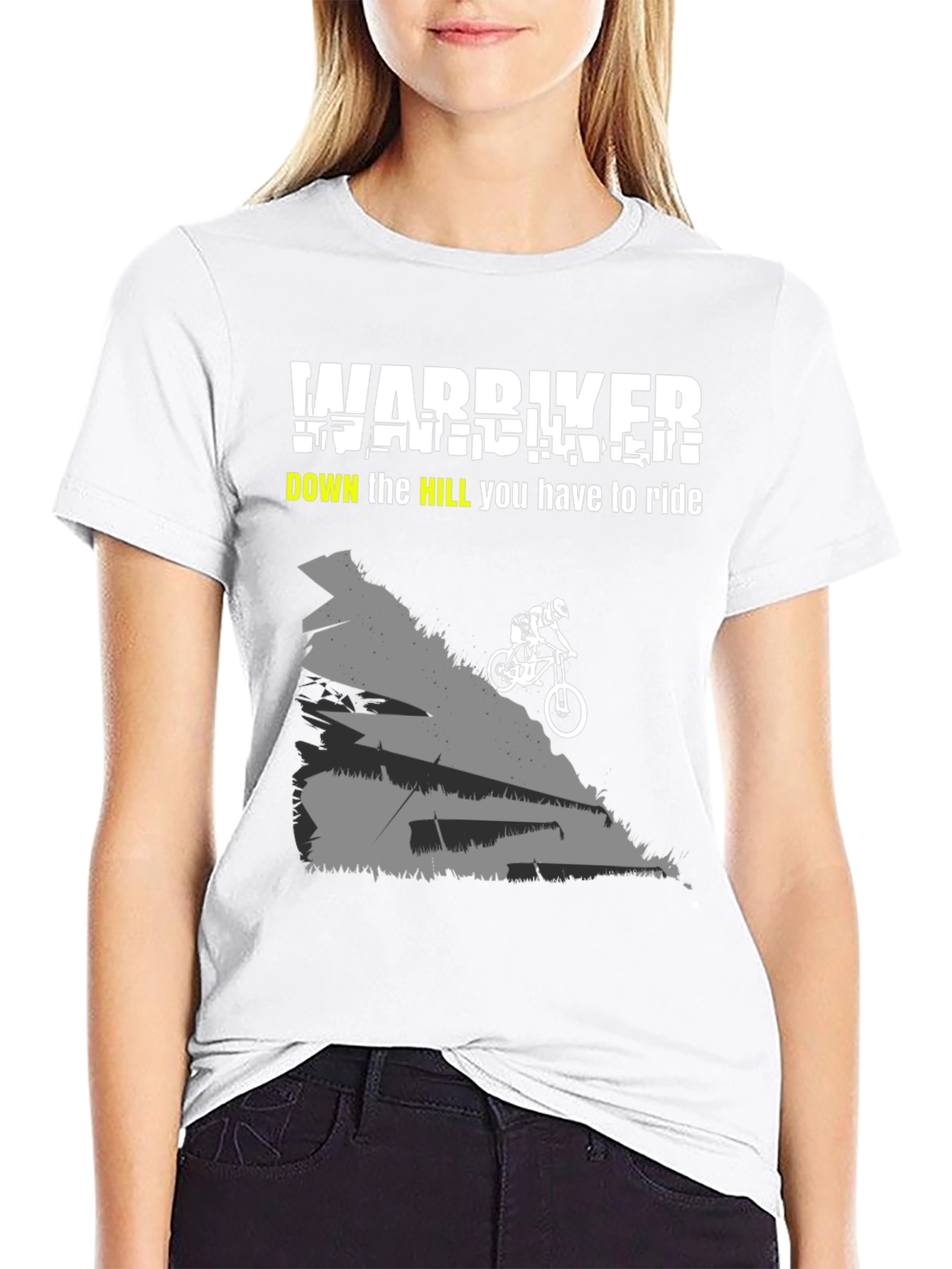 Warbiker Downhill Ride T-Shirt - Mountain Biking Tee