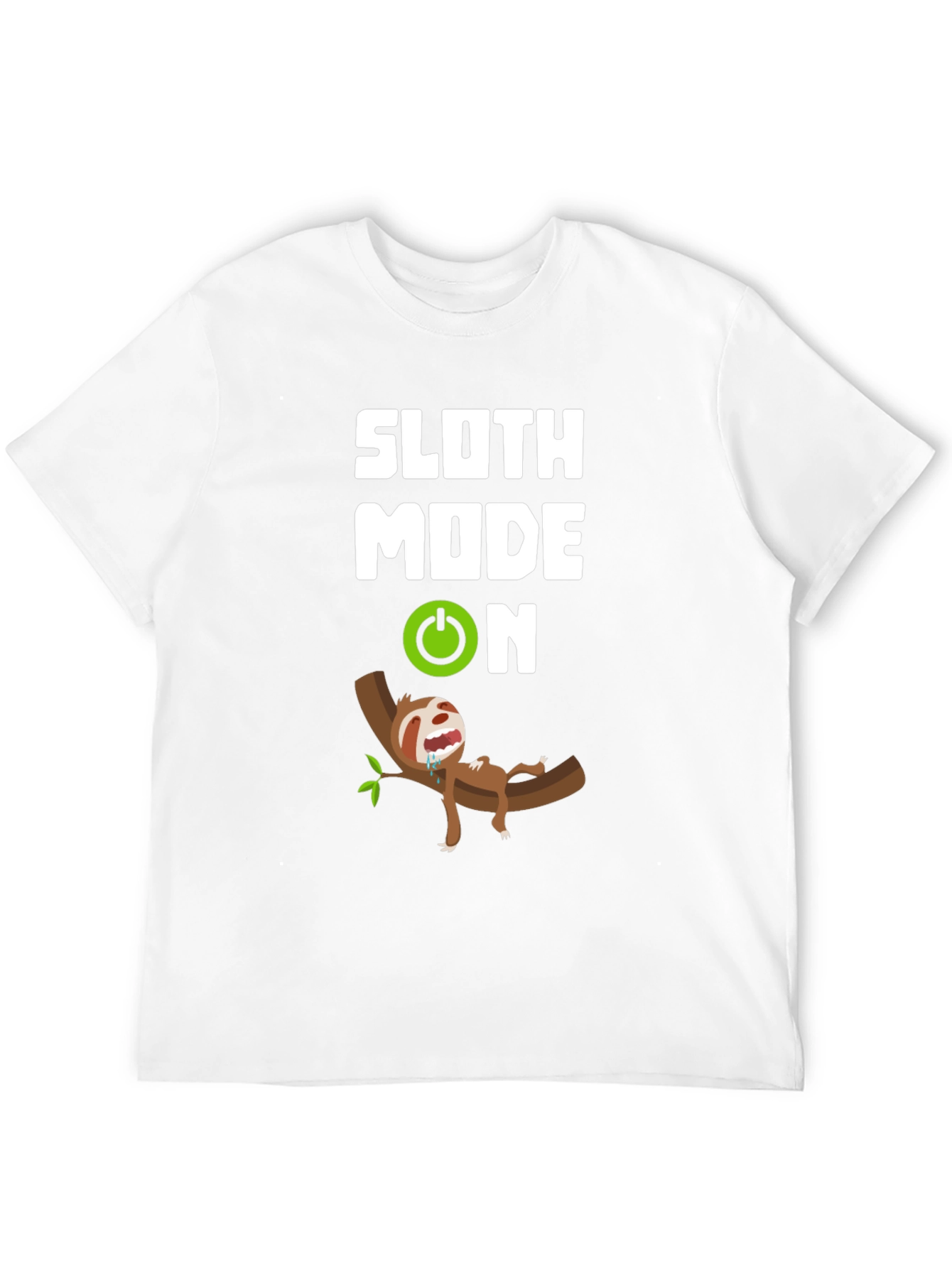 Sloth Mode ON Graphic T-Shirt