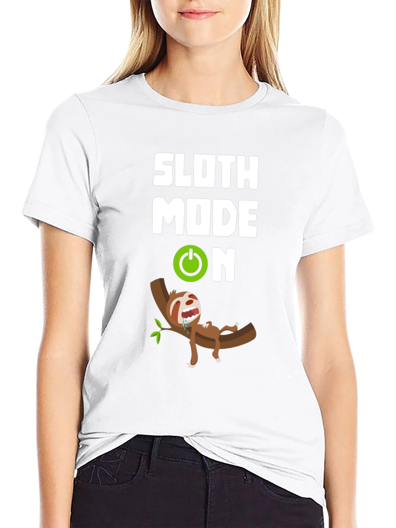 Sloth Mode ON Graphic T-Shirt