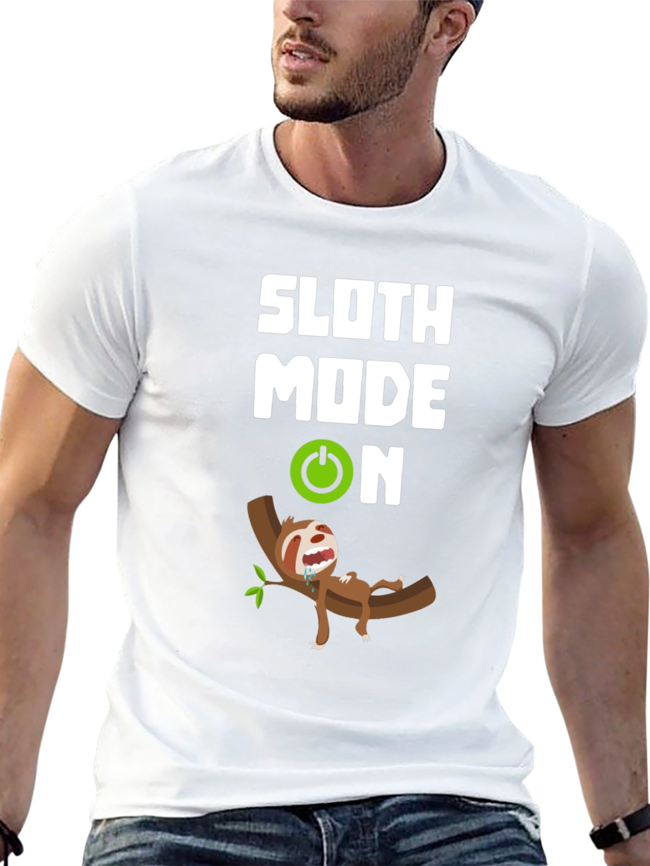 Sloth Mode ON Graphic T-Shirt