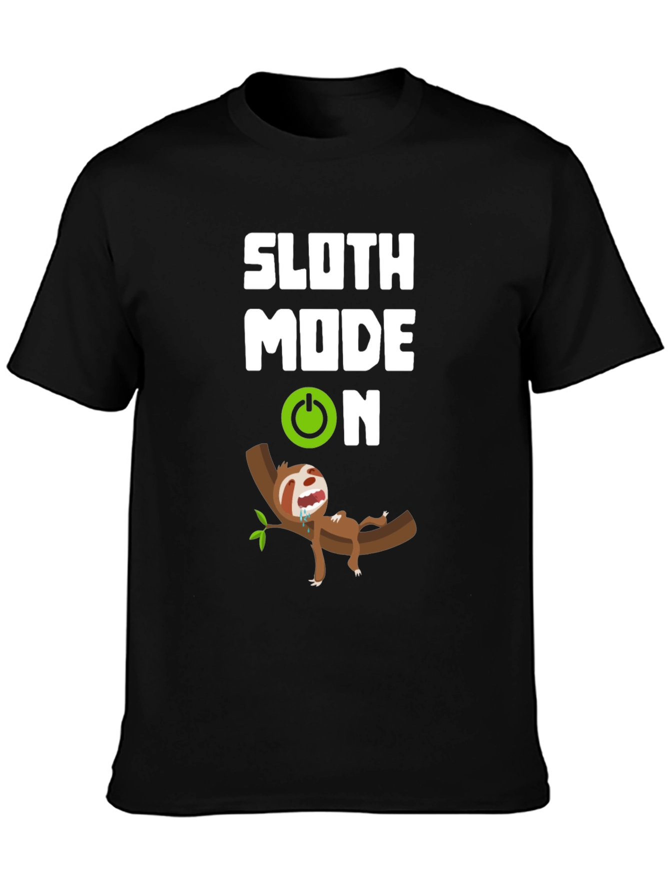 Sloth Mode ON Graphic T-Shirt