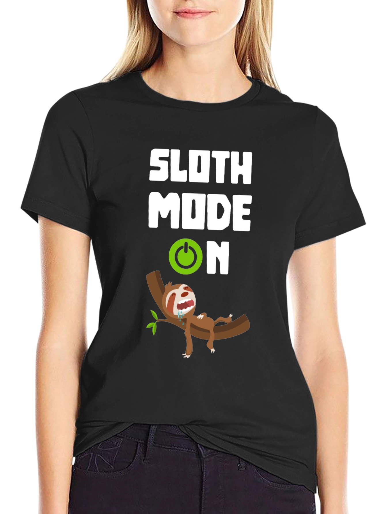 Sloth Mode ON Graphic T-Shirt