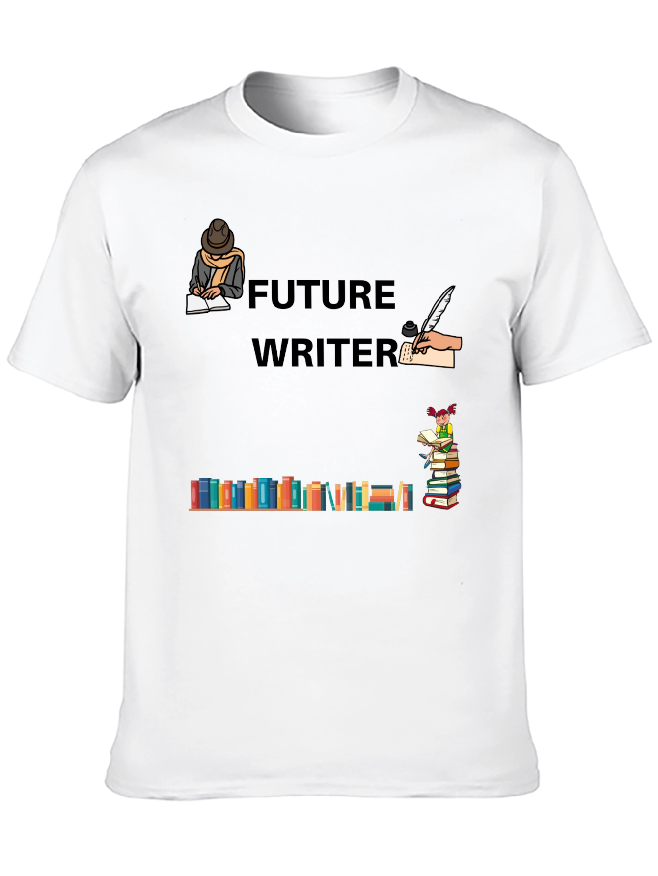 Future Writer T-Shirt - Bookworm Tee