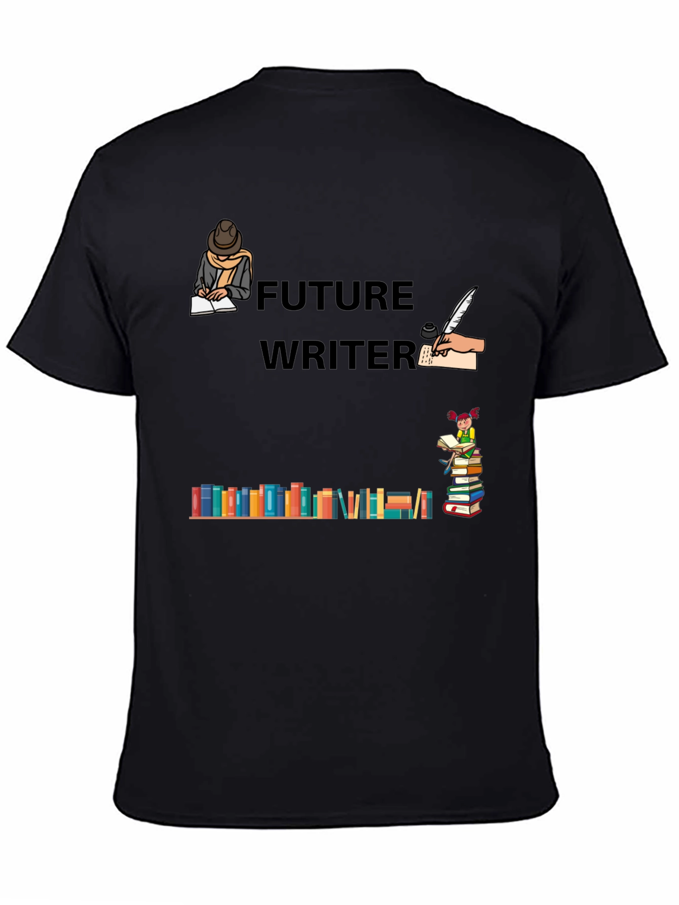 Future Writer T-Shirt - Bookworm Tee