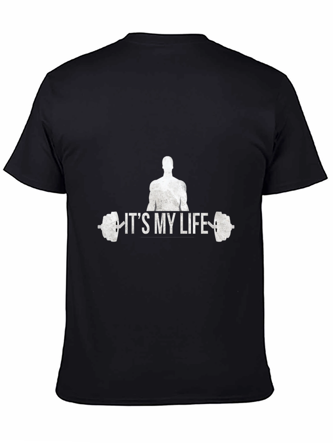 Its My Life Gym T-Shirt Black