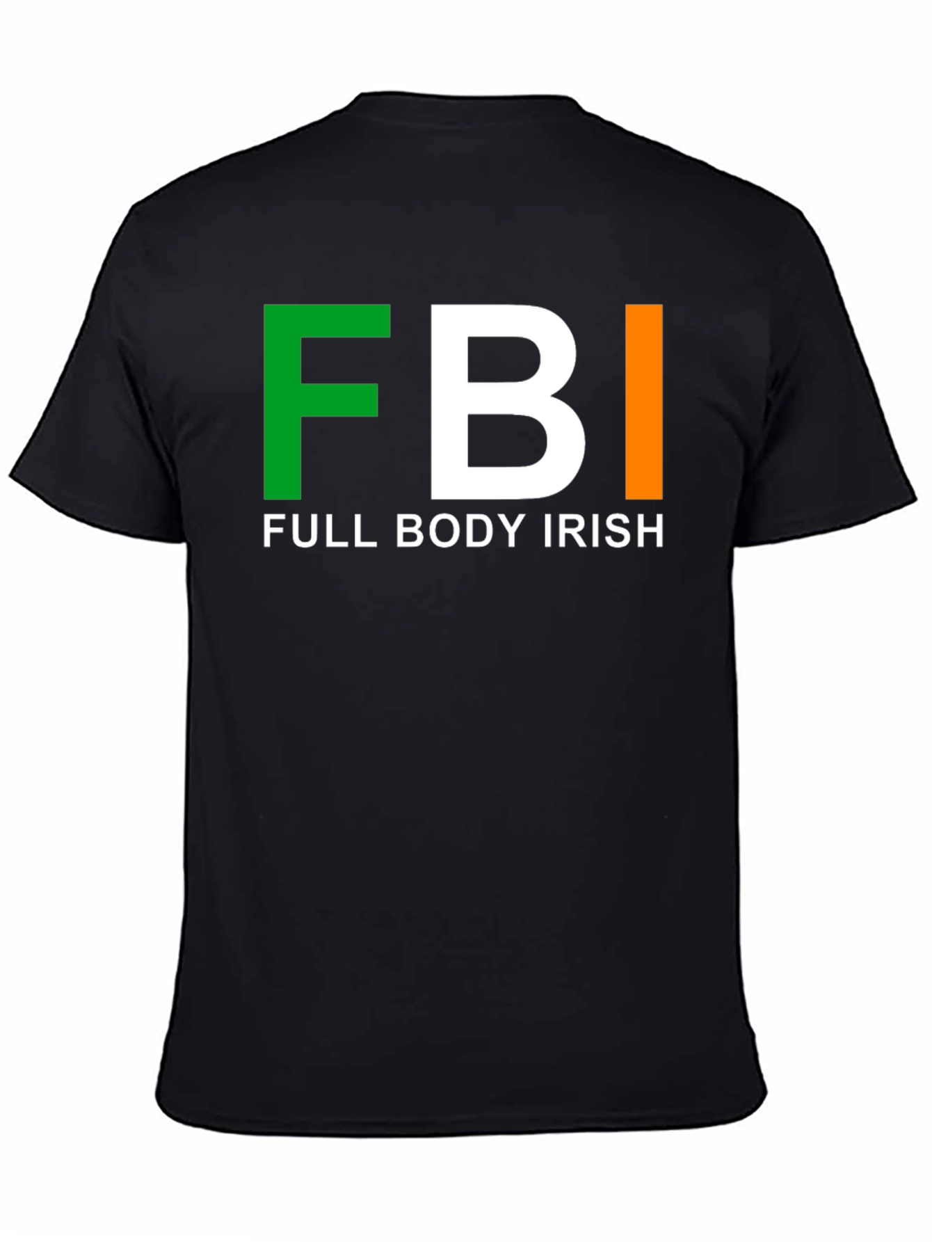 FBI Full Body Irish Black T-Shirt