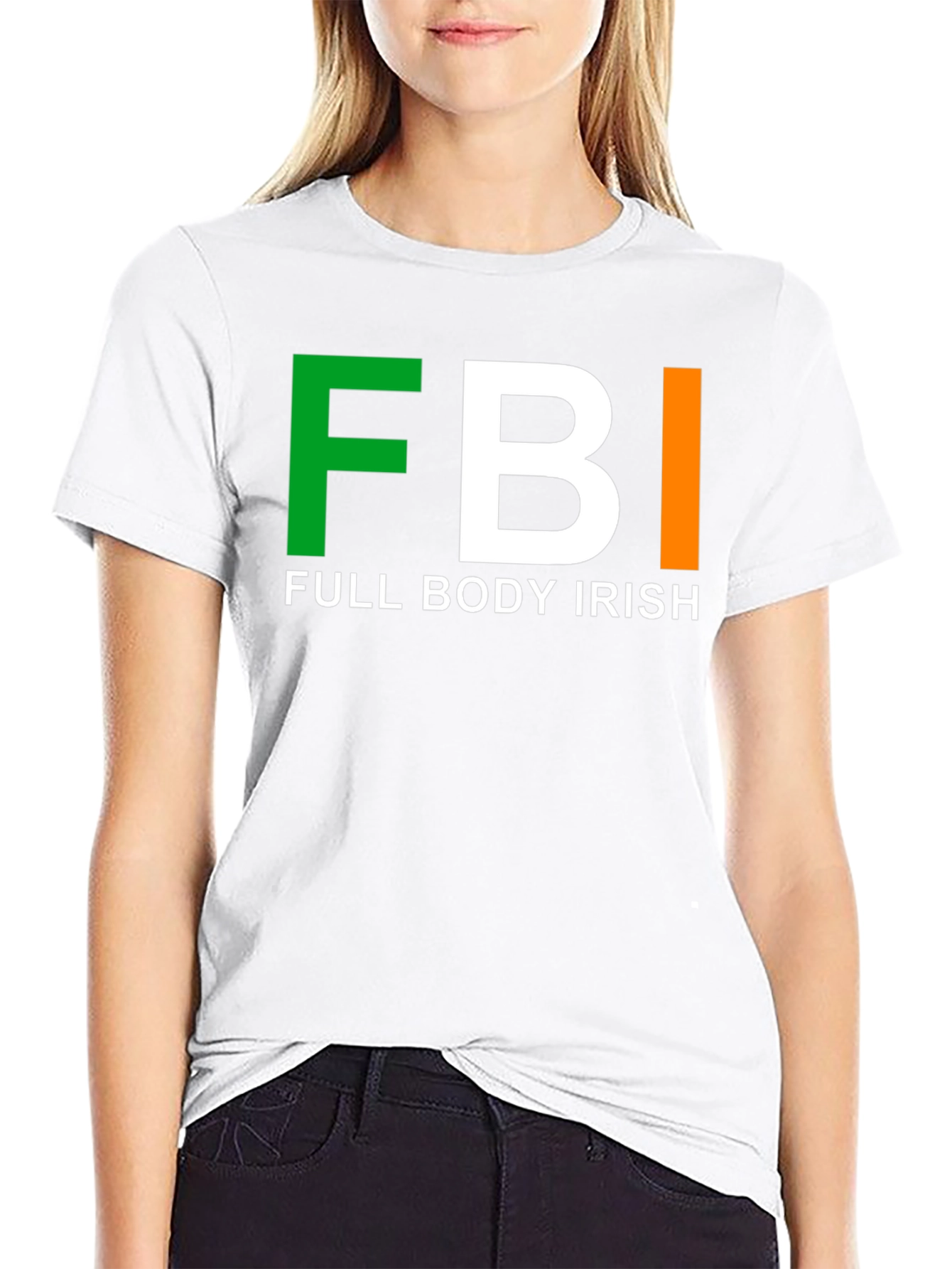 FBI Full Body Irish Black T-Shirt