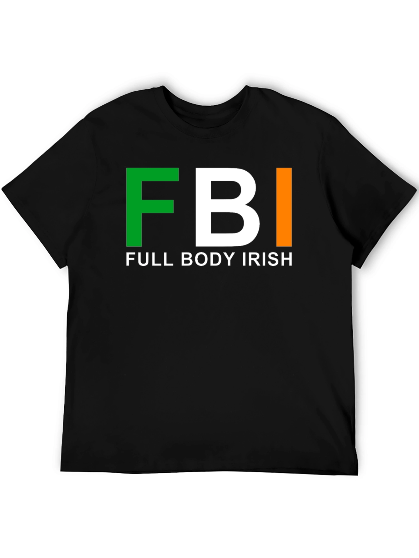 FBI Full Body Irish Black T-Shirt