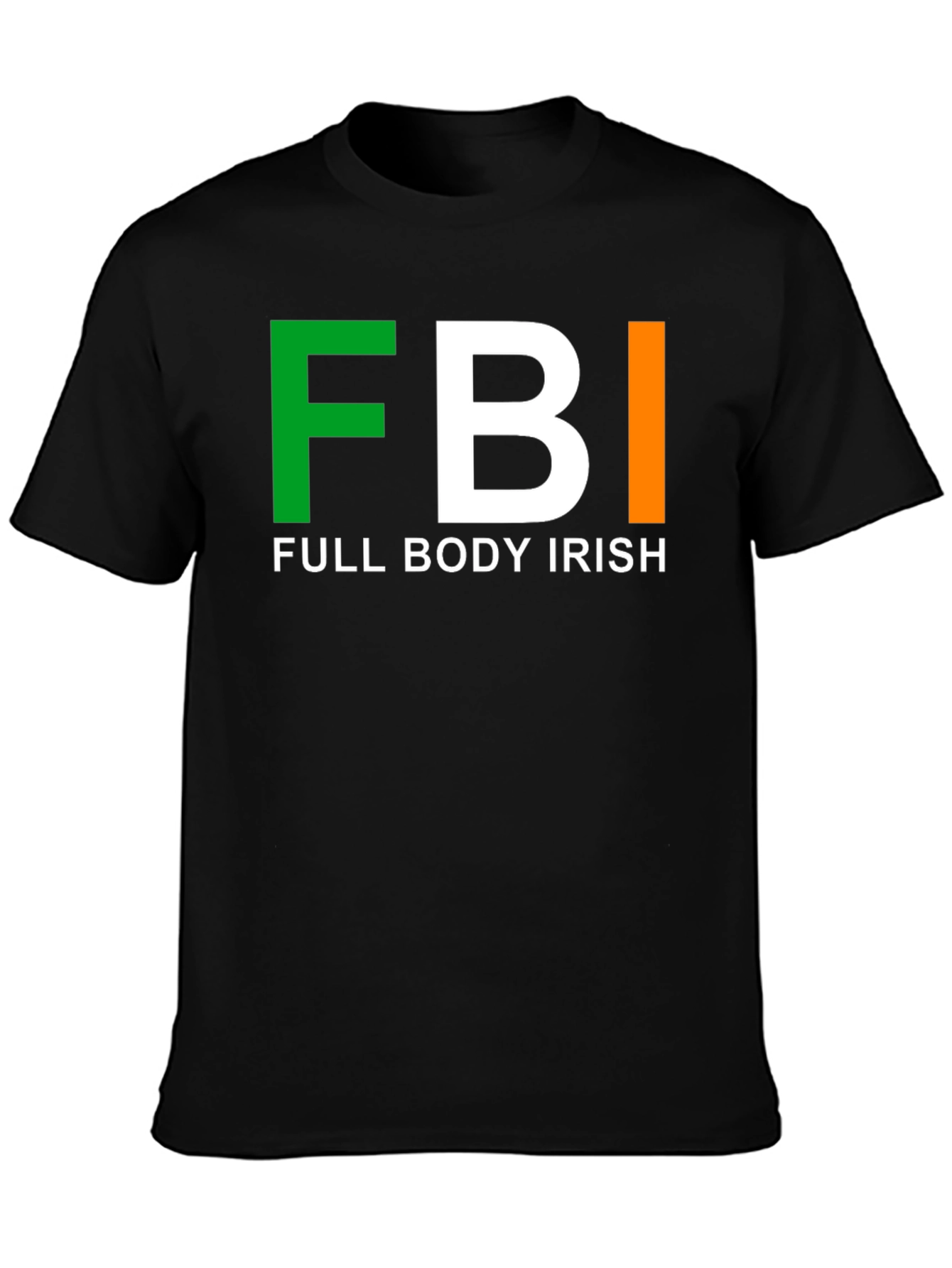 FBI Full Body Irish Black T-Shirt