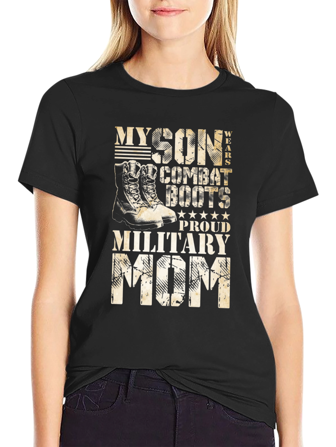 Proud Military Mom T-Shirt