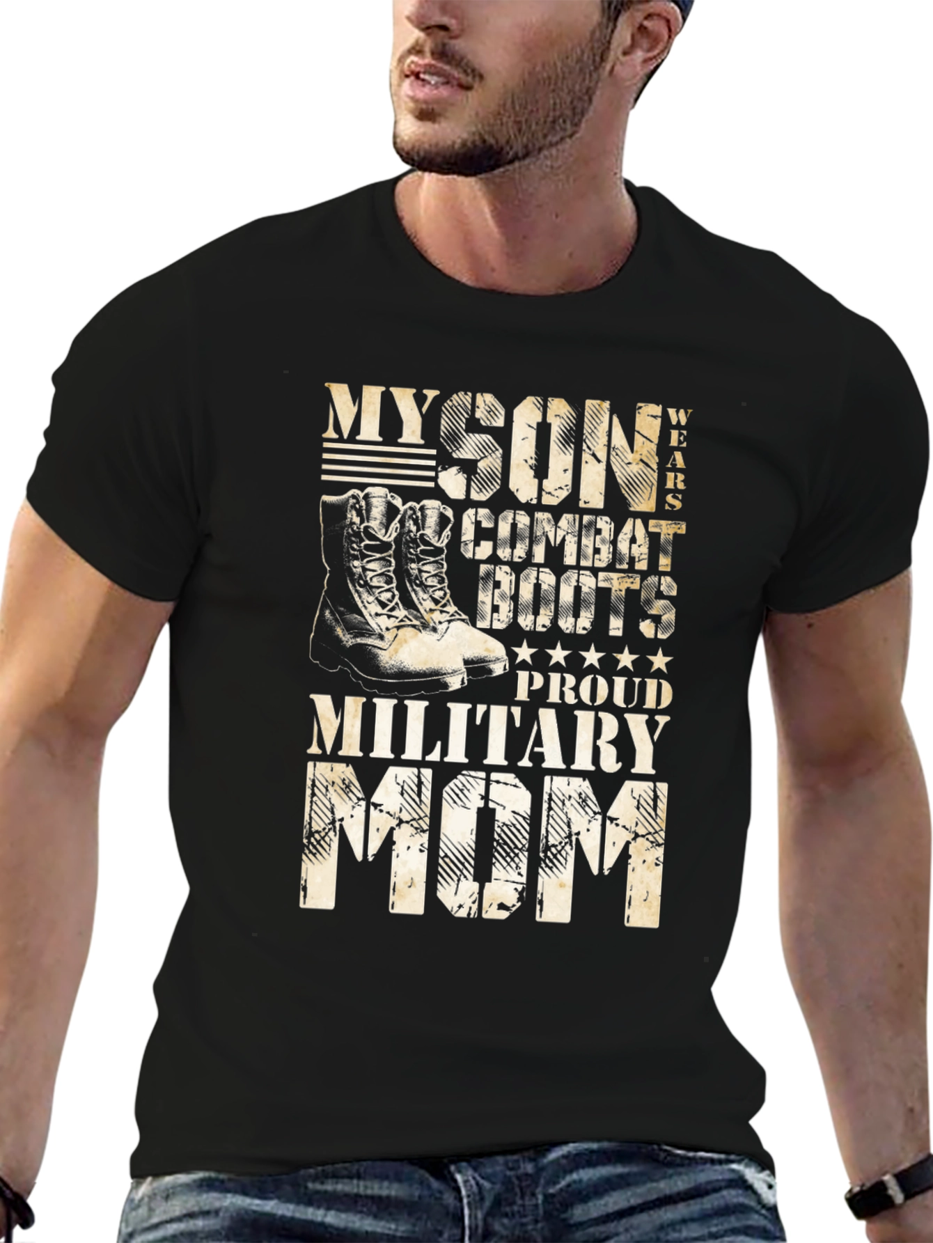 Proud Military Mom T-Shirt