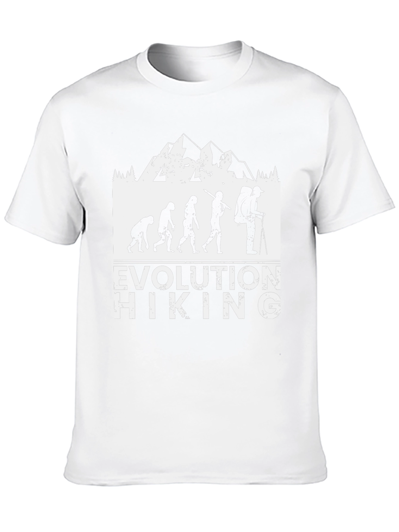 Evolution of Hiking T-Shirt - Outdoor Adventure Tee
