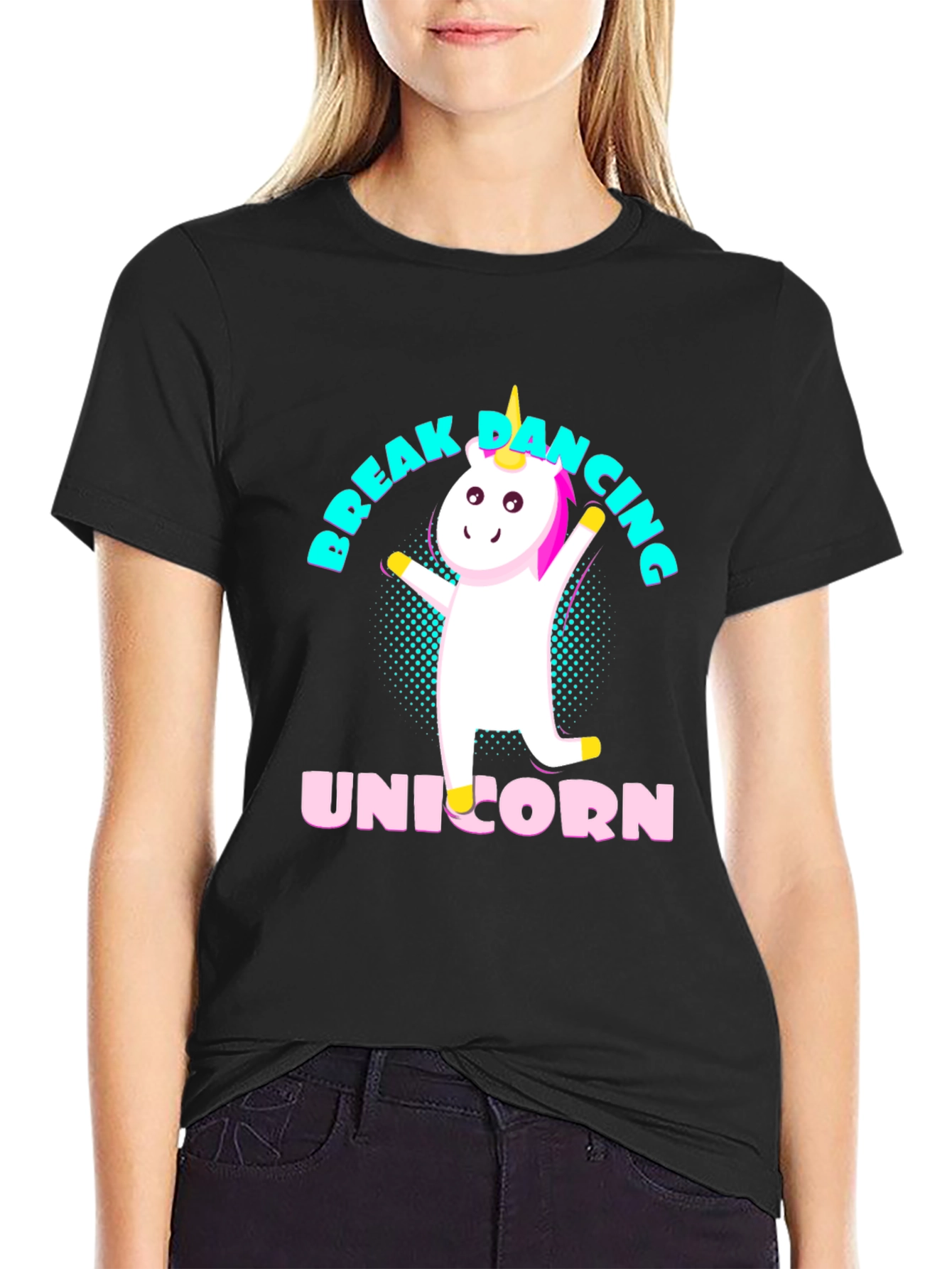 Break Dancing Unicorn T-Shirt